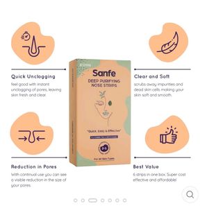 Sanfe Deep Purifying Nose Strips