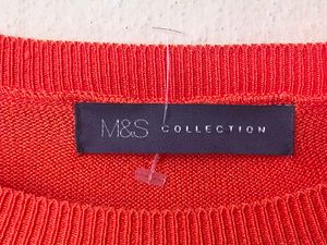 Marks &amp; Spencer Red Knit Top