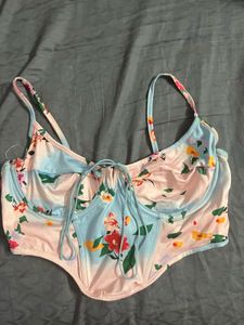 Floral Corset Top
