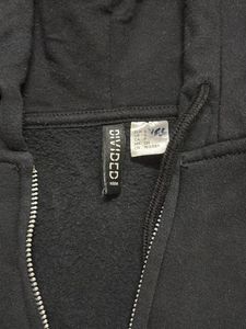 comboo - vest and Black Zip-Up Hoodie