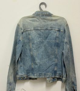 Oversized Denim Jacket - Light Wash