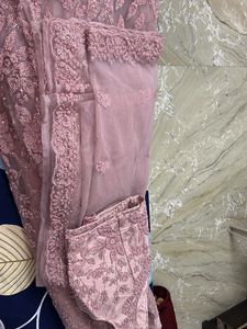 Blush Pink Embroidered Lehenga