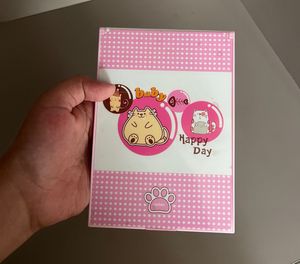 Cute Pink Compact Mirror