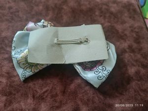 Handmade 2 Bow Clip+1 Scrunchies