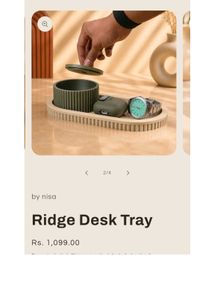 Modern Oval Tray with Lid Container