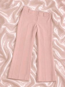 Chic Pink Bootcut Trousers