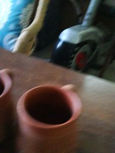 2 Earthen Tea Pot