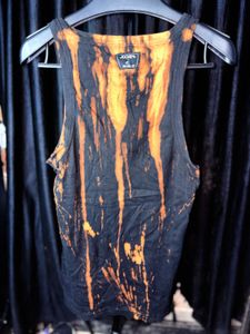 Unique Bleached Tank Top