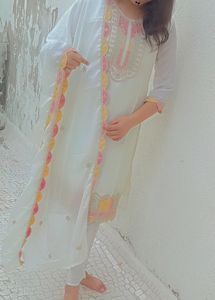 Off White Kurta Set