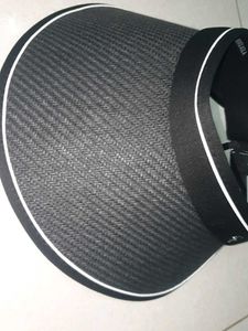 Sleek Black Visor Hat