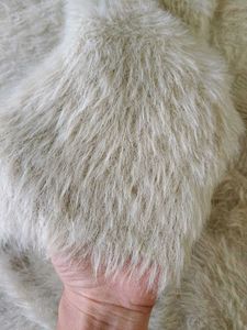 Cozy Fuzzy V-Neck Sweater