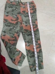 kids Stylish Camouflage Jogger Pants