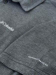 Columbia Men's Charcoal Polo Shirt