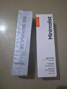 Minimalist & 52 Sundaze Sunscreen Bundle