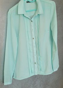Bottle Green Shirt