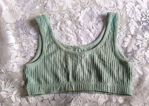 Cute Light Green 🍏 Bralette