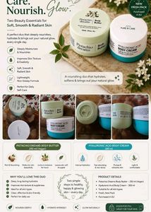 Vegan BodyButter & Hyaluronic Cream set