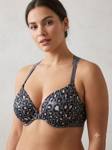 Leopard Print Bra