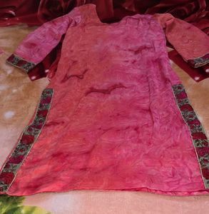Elegant Pink Kurti for Women