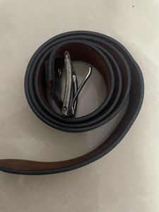 Classic Black Leather Belt