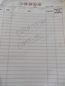 Class 12 chemistry notes