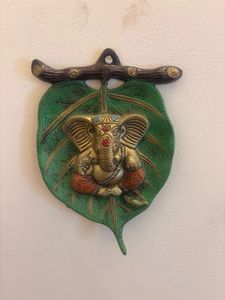 Ceramic Ganesha Idol wall hanging