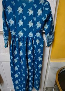 😍 Embroidery Blue Kurta Set
