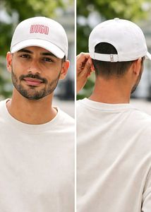 HUGO Boss White Adjustable Cap