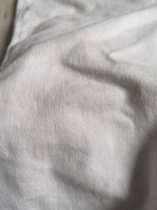 Classic White Denim Pants