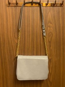 Stylish Grey Crossbody Bag