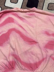Pink Tye dye t shirt