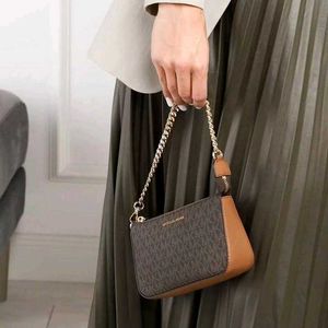 Michael Kors Monogram Crossbody Bag