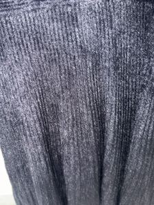 Cozy Black Knit Dress