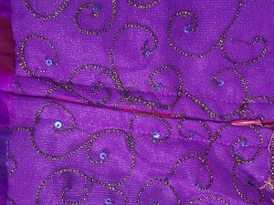 Stunning Purple Embellished Gown