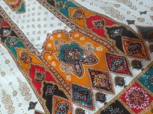 Elegant dress material with Vibrant Traditional Pr