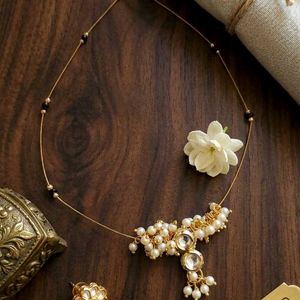 handmade invisible necklace mangalsutra