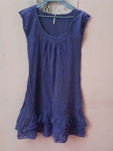Lavender Frock Top