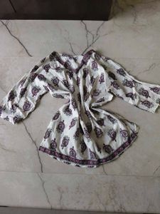 Boho Paisley Print Kurta