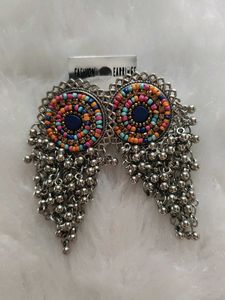 Boho Beaded Dangle Earrings