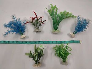 Artificial Aquarium Plant Decorations (Set of 5)