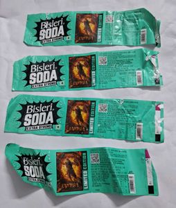 Bisleri Limited Edition labels