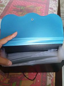 Expanding Cheque Book Holder Case