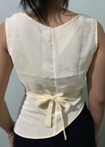 Cowlneck Satin Tops