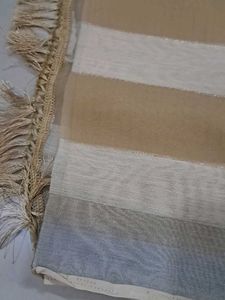 Elegant Striped Saree