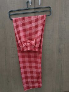 Red Plaid Pajama Set
