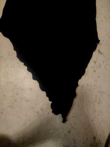 Pinteresty Black Frill Top