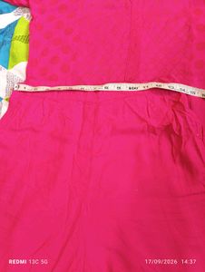Vibrant Pink Kurta pant set