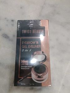 Swiss Beauty Eyebrow & Gel Eyeliner - 2 in 1