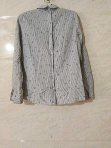 Striped &amp; print Shirt