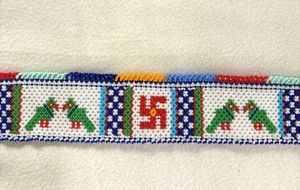 Beaded Ethnic Kamarbandh/ mandir toran